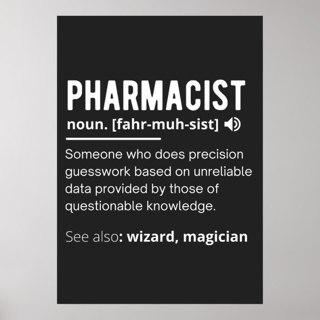 Poster pharmacien (Devant)