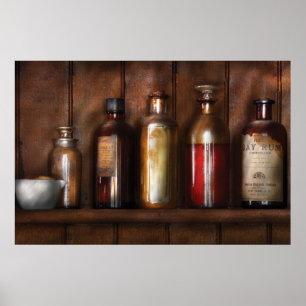 Poster Pharmacien - Élixirs médicaux