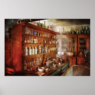 Poster Pharmacien - En coulisses