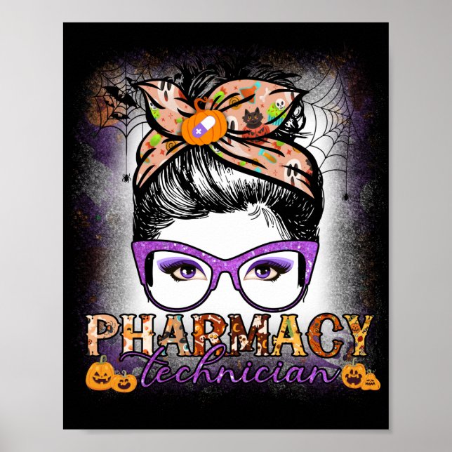 Poster Pharmacist Halloween (Devant)