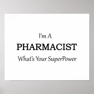 POSTER PHARMACISTE