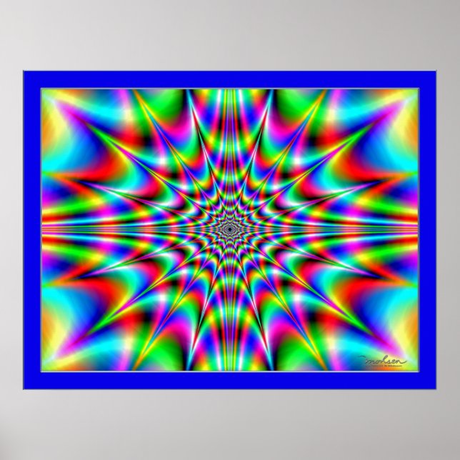 Poster Phénomène surnaturel dans le ciel (Devant)