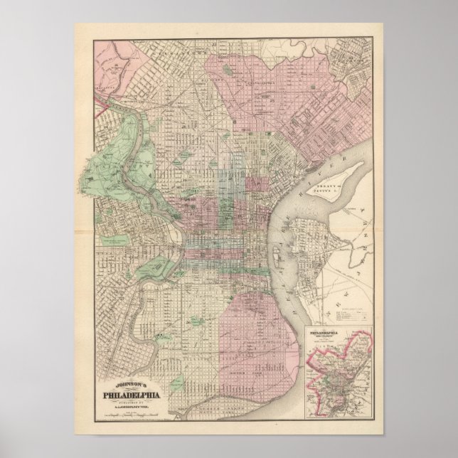 Poster Philadelphie 3 (Devant)