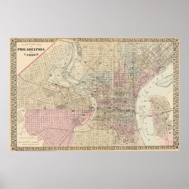 Poster Philadelphie, Camden 2 (Devant)