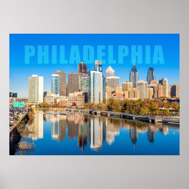 Poster Philadelphie Pennsylvanie (Devant)