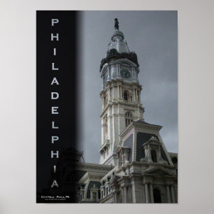 Poster Philadelphie - ville hôtel