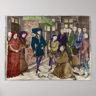 Poster Philippe le Bon, duc de Bourgogne