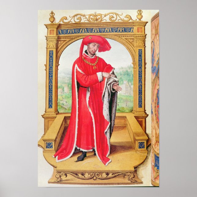 Poster Philippe le Bon Duc de Bourgogne (Devant)