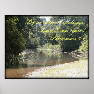 Poster - Philippians 4:4