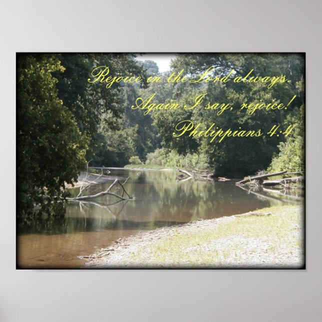 Poster - Philippians 4:4 (Front)