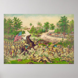 Poster Philippine American War Battle of Quingua 1899