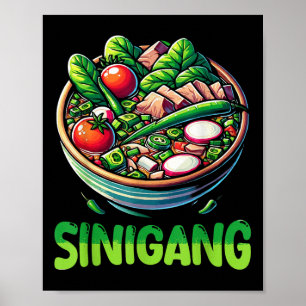 Poster Philippines Sinigang Pino, amoureux de soupe alime