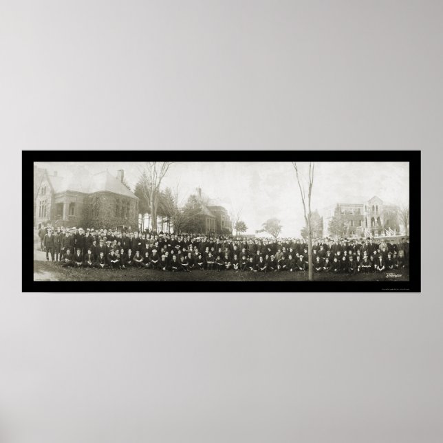 Poster Phillips Academy Andover Photo 1903 (Devant)