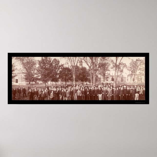 Poster Phillips Academy Exeter NH Photo 1903 (Devant)