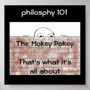 Poster Philosophie 101 - affiche/imprimé