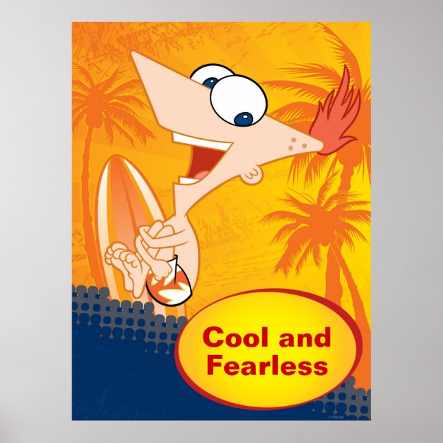 Poster Phineas Cannon Ball personnalisable (Devant)