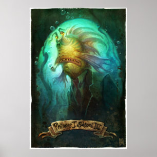 Poster Phineas J. Saltoni III Print