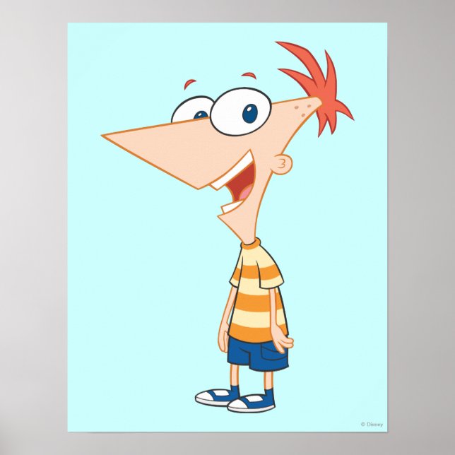 Poster Phineas Pose (Devant)