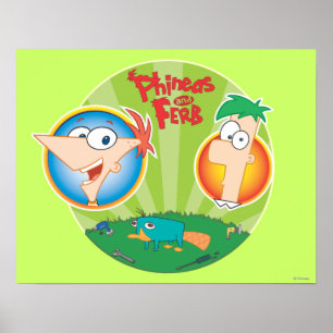 Poster Phinées et Ferb