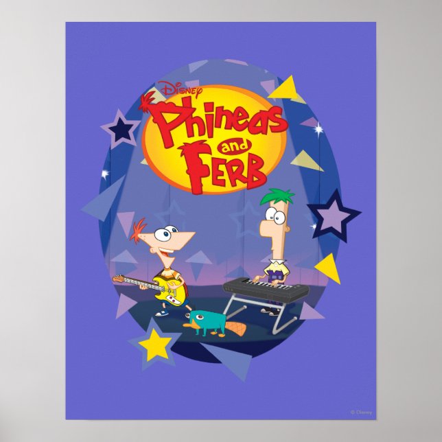 Poster Phinées et Ferb 1 (Devant)