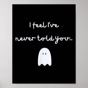 Poster Phish — L'Histoire Du Fantôme — Je Sens Que Je N'E