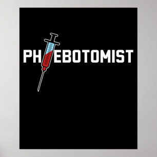 Poster Phlebotomie phlébotomiste