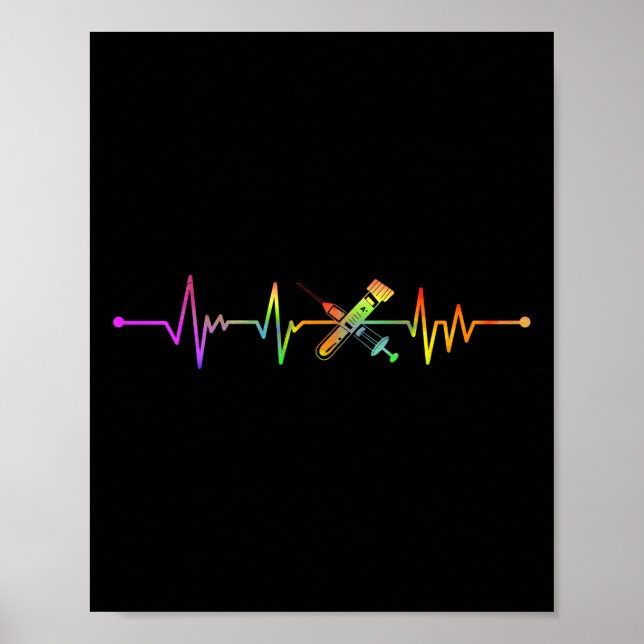 Poster Phlebotomiste Phlebotomie Phlebotomiste battement  (Devant)