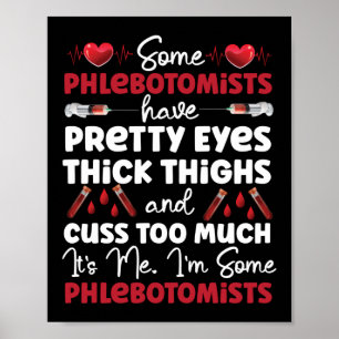 Poster Phlebotomiste Phlebotomiste Certains Phlebotomiste