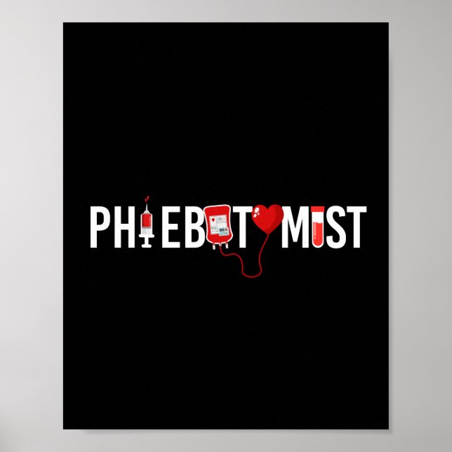 Poster Phlebotomiste Phlebotomiste Phlebotomiste (Devant)