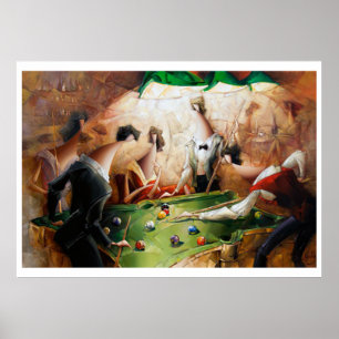 Poster Phoca - Thumb Billiards Party