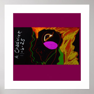 Poster Phoenix africain qui s'élève