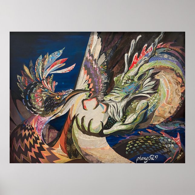 Poster Phoenix et Dragon (Devant)