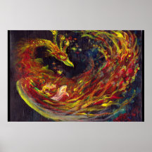 Phoenix Pheonix Red Firebird Flames Thunderbird
