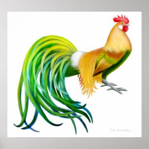 Poster Phoenix Rooster