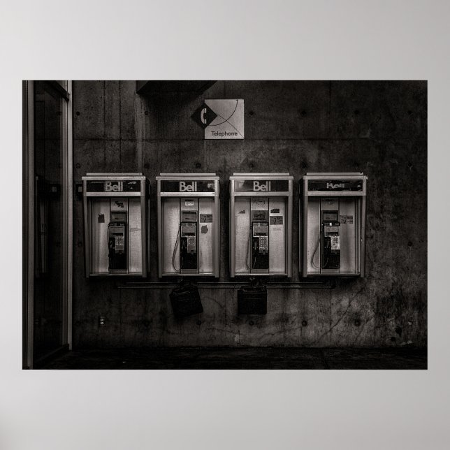 Poster Phone Booth No 34 (Devant)
