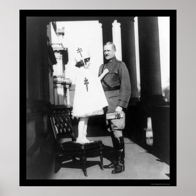 Poster Phoques de Noël pour General Pershing 1921 (Devant)