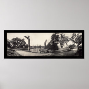 Poster Photo 1909 de parc de ville de la Nouvelle-Orléans