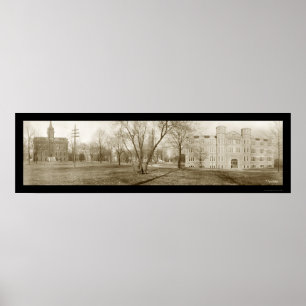 Poster Photo 1909 d'université de Vanderbilt