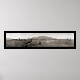 Poster Photo 1911 de Manchester de club de golf