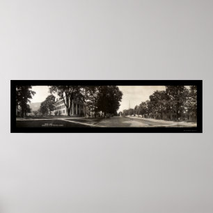 Poster Photo 1911 de Manchester Vermont