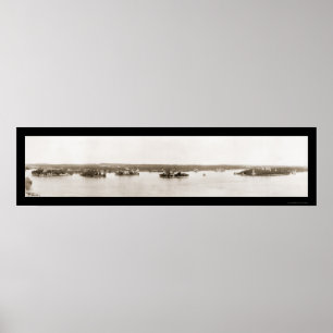 Poster Photo 1912 de Mille Îles NY