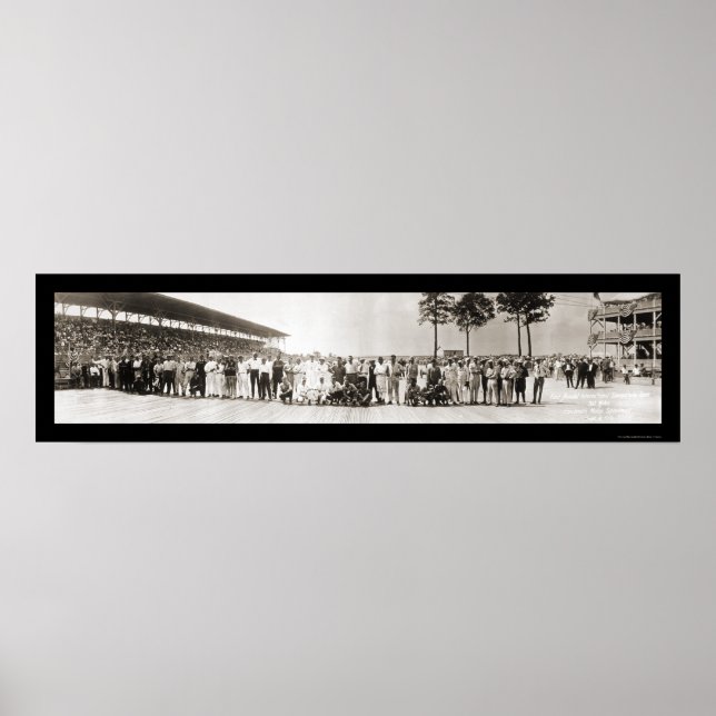 Poster Photo 1916 du conducteur de course de Cincinnati (Devant)