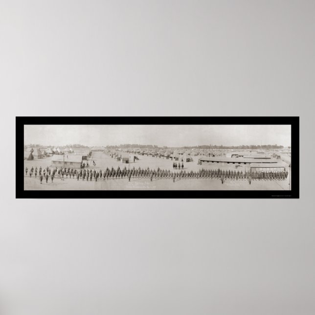 Poster Photo 1918 de la police militaire (Devant)