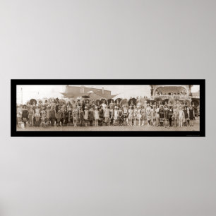 Poster Photo 1922 des beautés wow de maillot de bain
