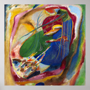 Poster Photo avec trois points, No.196 par Kandinsky