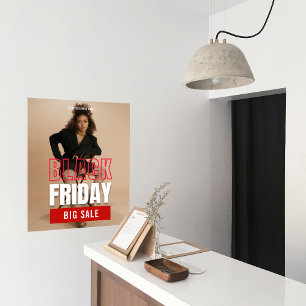 Poster Photo Black Vendredi Gros produit de vente Promo