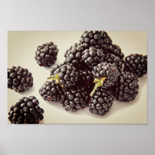 Poster Photo Blackberry. Commandez dès maintenant
