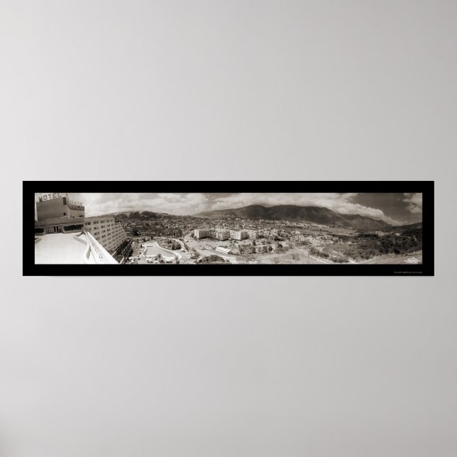 Poster Photo Caracas Venezuela 1958 (Devant)