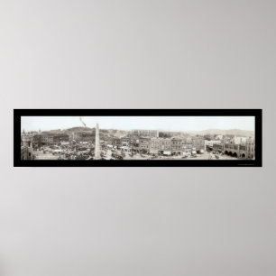 Poster Photo Carré Asheville Pack 1910