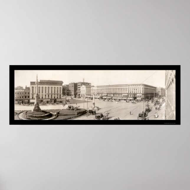 Poster Photo Carré de Watertown NY 1909 (Devant)